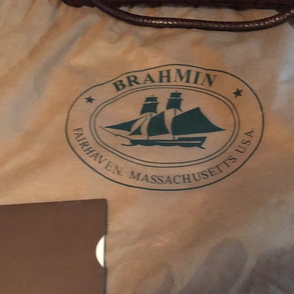 Vintage Brahmin Purse - Anetta Back Tuscan Excellent Condition w/bag, reg card - Picture 6 of 6